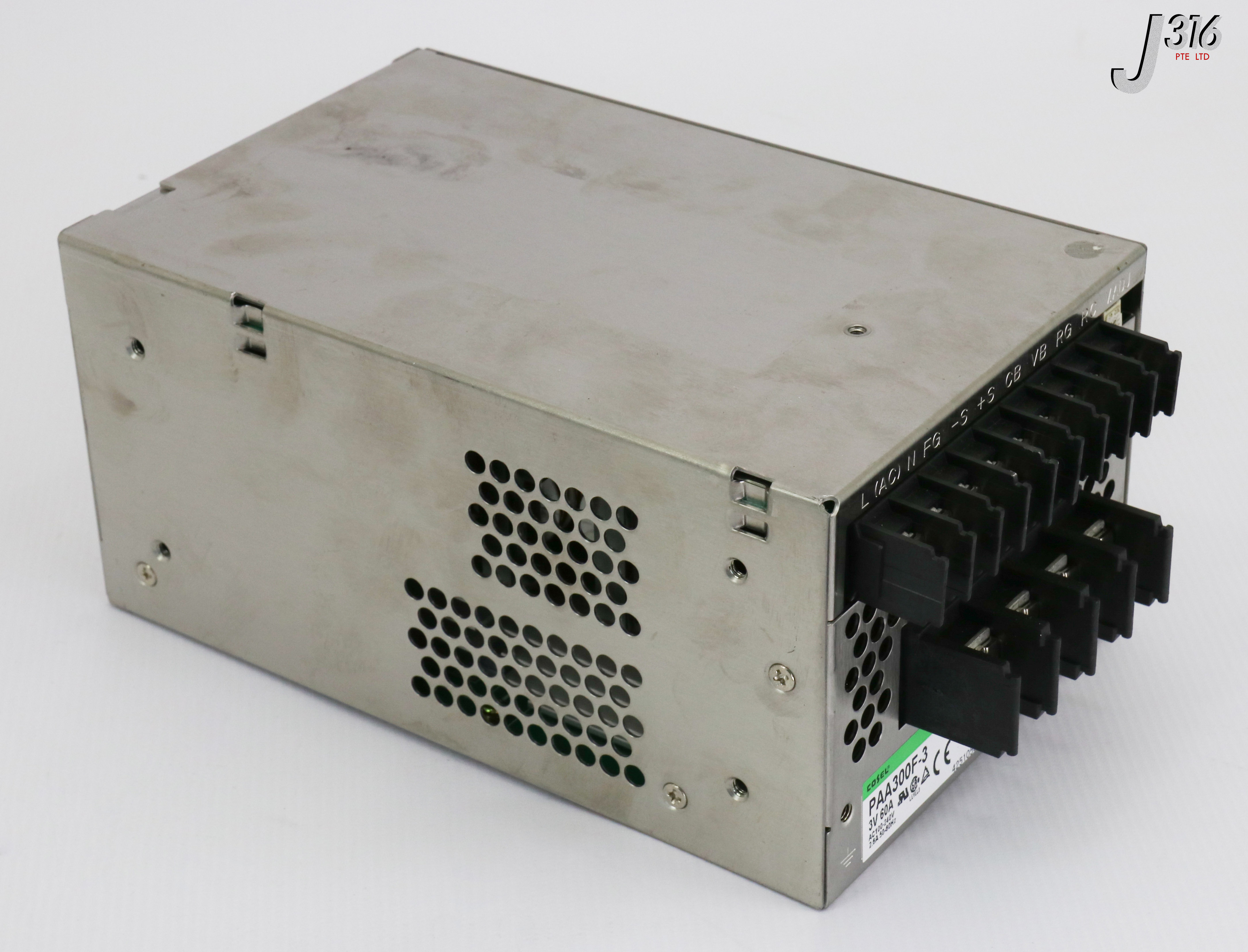 16045 COSEL POWER SUPPLY, 3V, 60A, AC100-240V 2.6A (PARTS) PAA300F